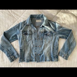 Eunina distressed Jean Jacket
